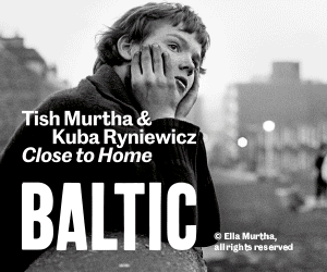 Tish Murtha & Kuba Ryniewicz art exhibition poster