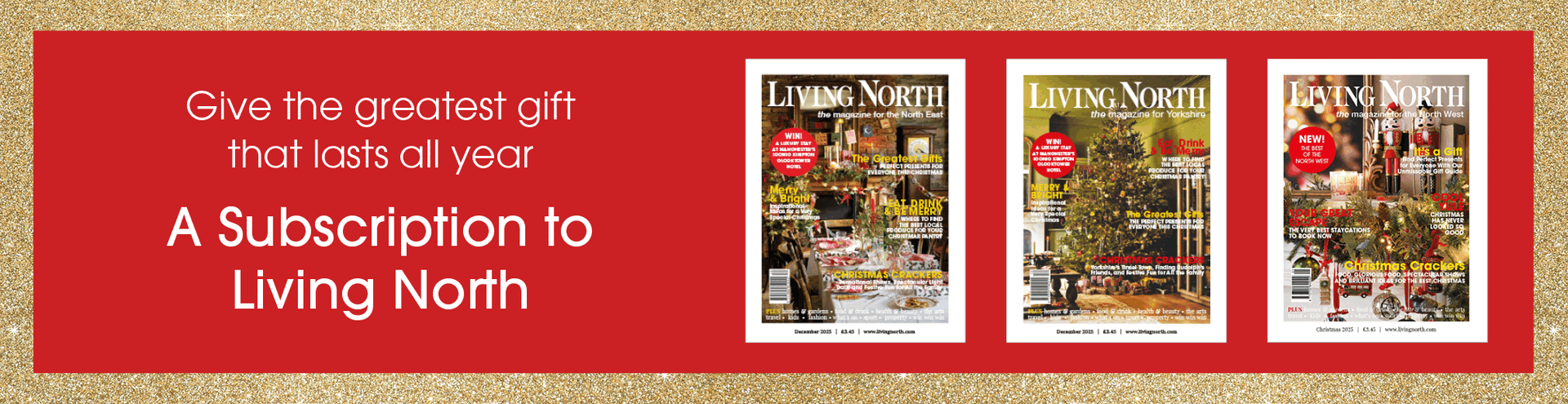 Christmas Subscriptions advert