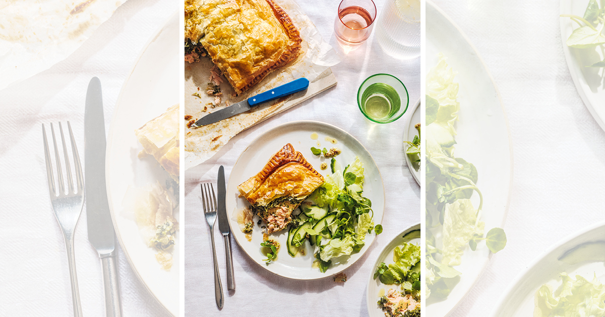 Air Fryer Recipe for Salmon En Croute Living North
