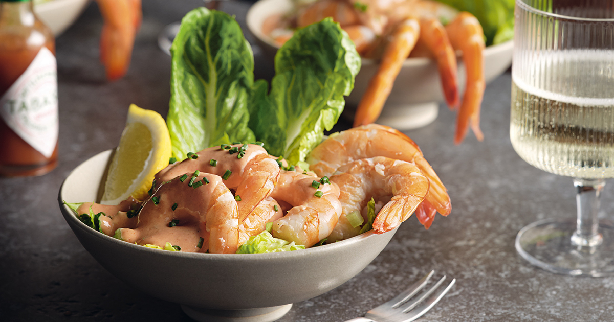 How to Make Prawn Cocktail with Bloody Mary Dressing from Tom Kerridge