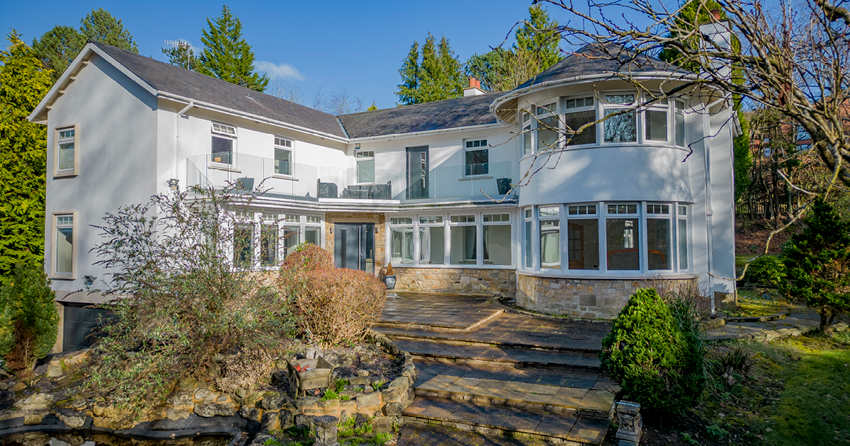 Family Home For Sale in Stocksfield near Newcastle with Gardens